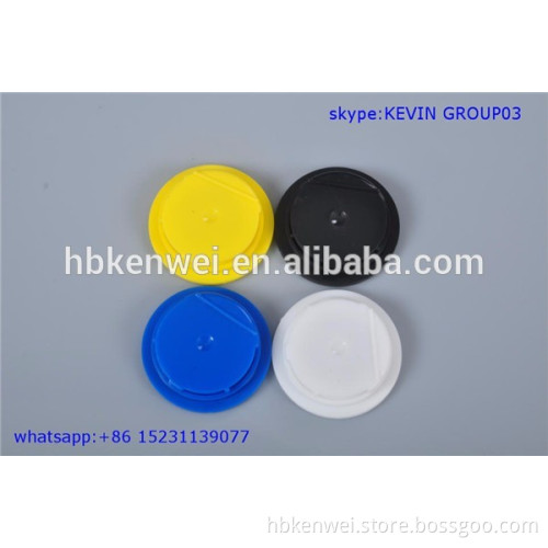 Exhalation valve for disposable masks